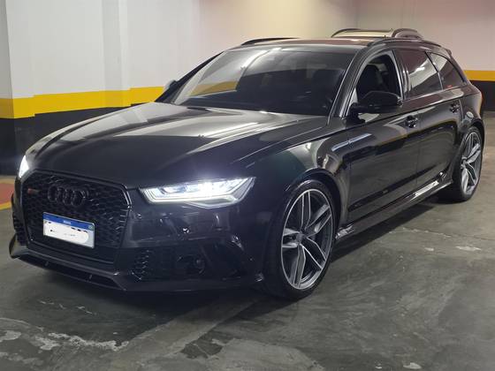 AUDI RS6 4.0 AVANT V8 32V BI-TURBO GASOLINA 4P TIPTRONIC AUDI RS6 4.0 AVANT V8 32V BI-TURBO GASOLINA 4P TIPTRONIC